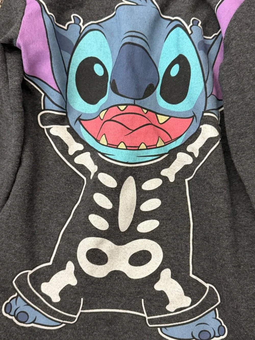 Sitch Fleece one piece and Skeleton hoodie sz XS